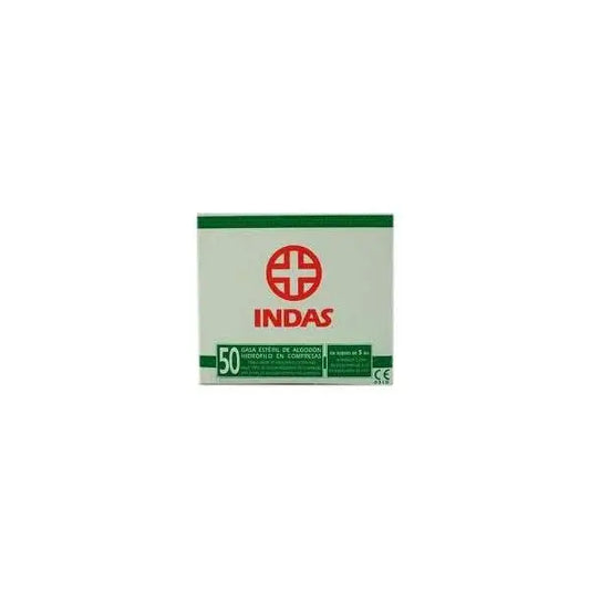 Indas Compresas Sterile Gauze Pads Box 50 units