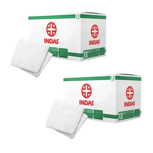 Indas Garza sterile , 2 x 100 unità