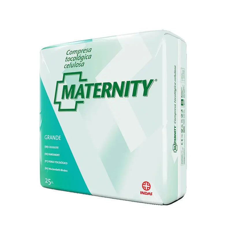 Maternity Large Cellulose Maternity Pad , 25 unità