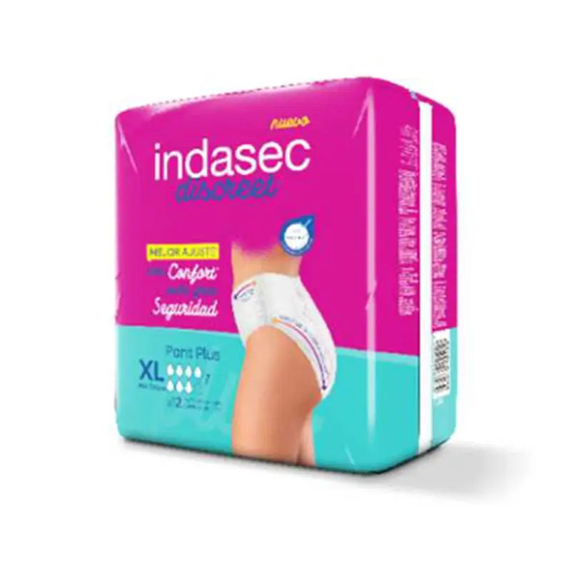 Indasec Discreet Pant Super Xl, 10 pezzi