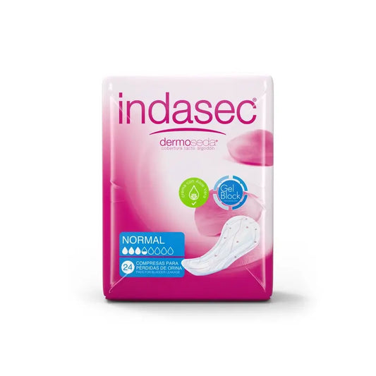 Indasec Dermoseda assorbente per incontinenti, 24 pezzi