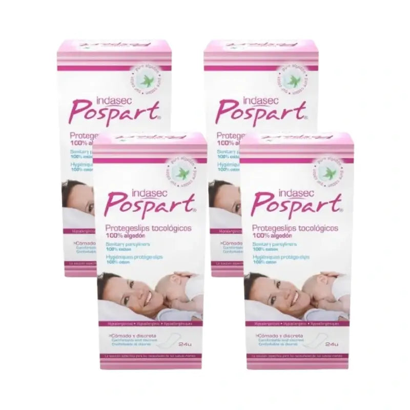 Indasec Pospart Protegeslip , 4 x 24 unità