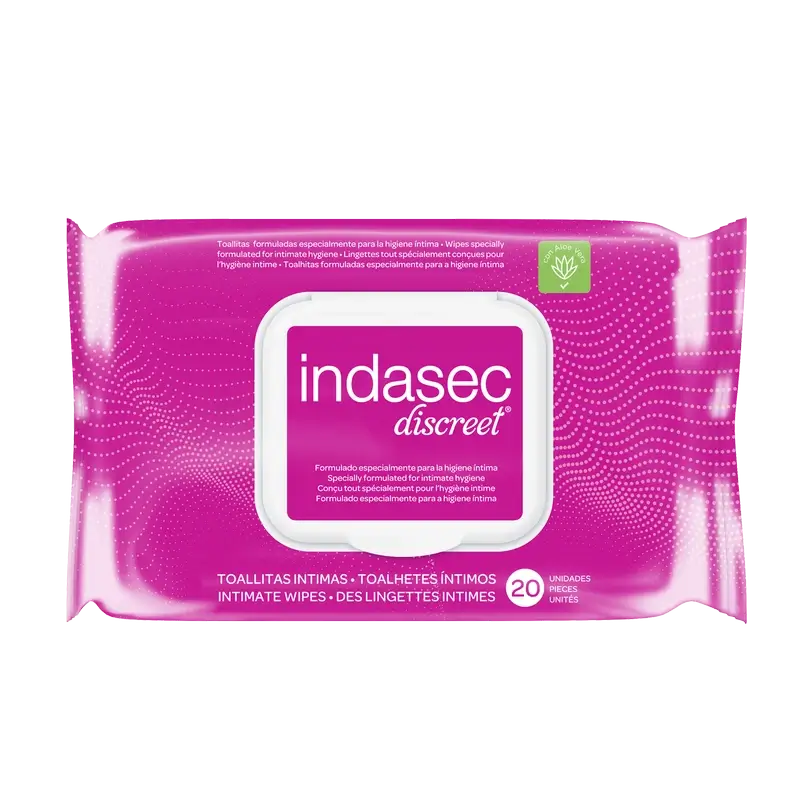 Indasec Salviette per l'igiene intima , 30 unità