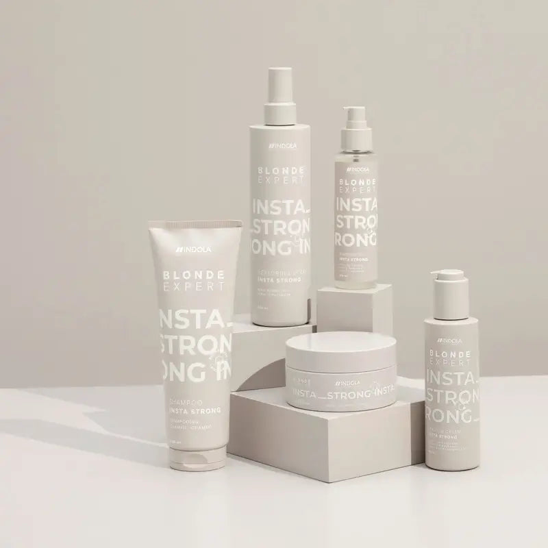 Indola Instastrong Shampoo Professionale Biondo, 250 Ml