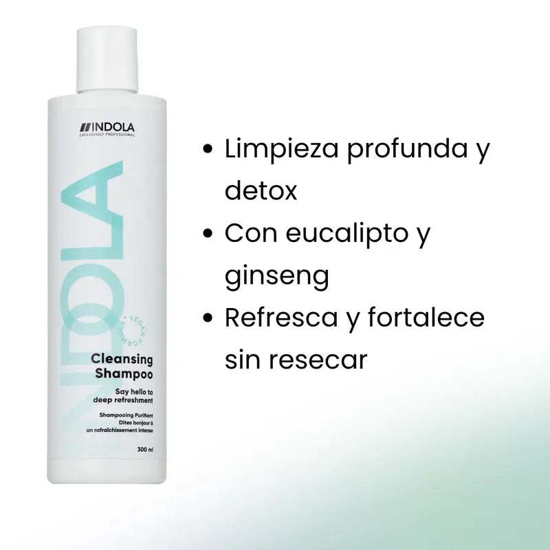 Indola Professional Shampoo purificante, 300 Ml