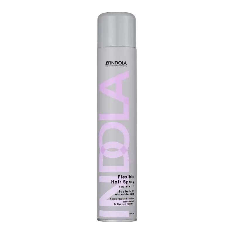 Indola Professional Lacca per capelli a tenuta flessibile , 500 Ml