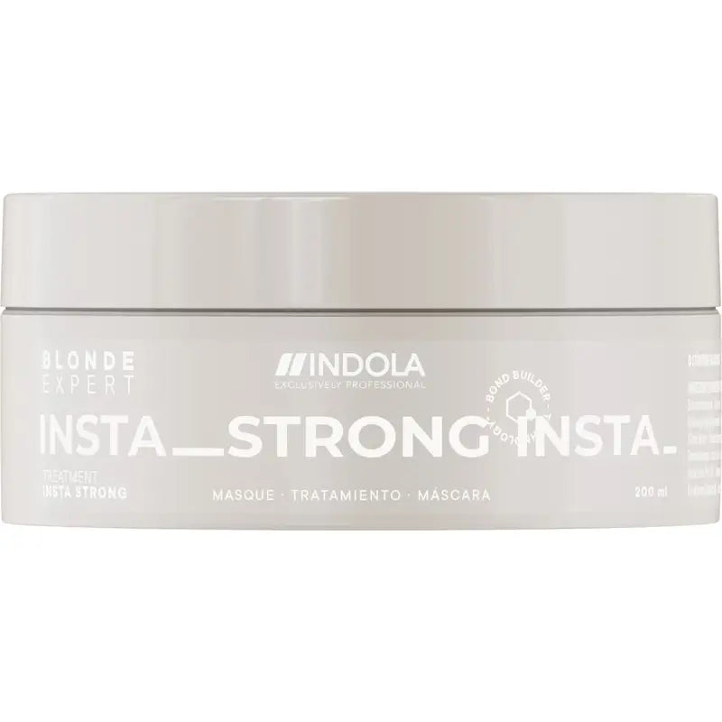 Indola Instastrong Maschera professionale per tutti i tipi di bionde, 200 Ml