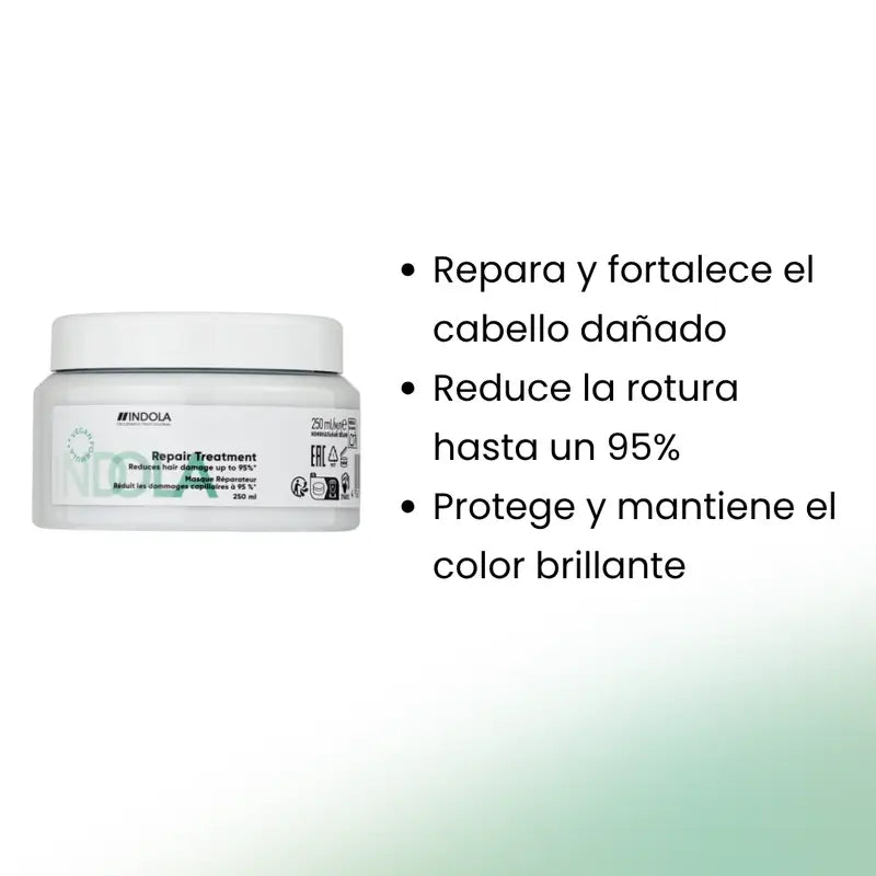 Indola Trattamento riparatore professionale, 250 Ml