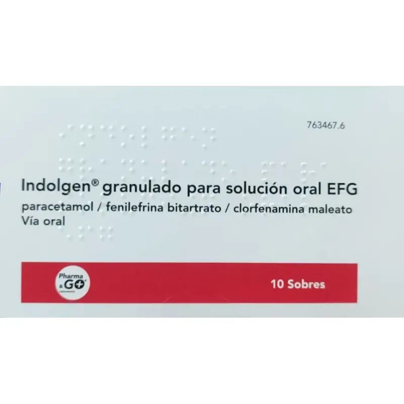Indolgen Granuli per soluzione orale, 10 bustine