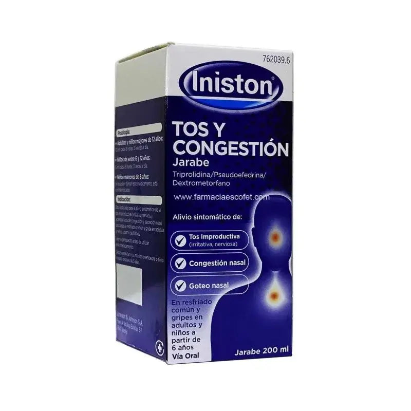Iniston Sciroppo Antitosse e Decongestionante 200 ml