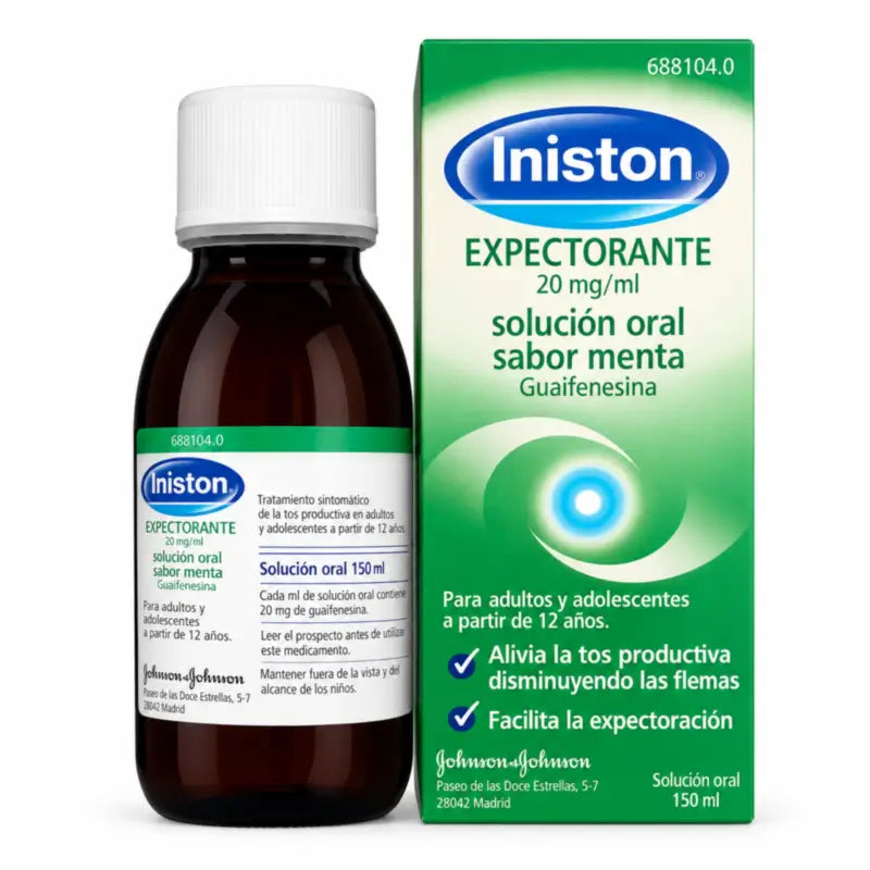 Iniston Soluzione orale espettorante menta piperita 150 ml
