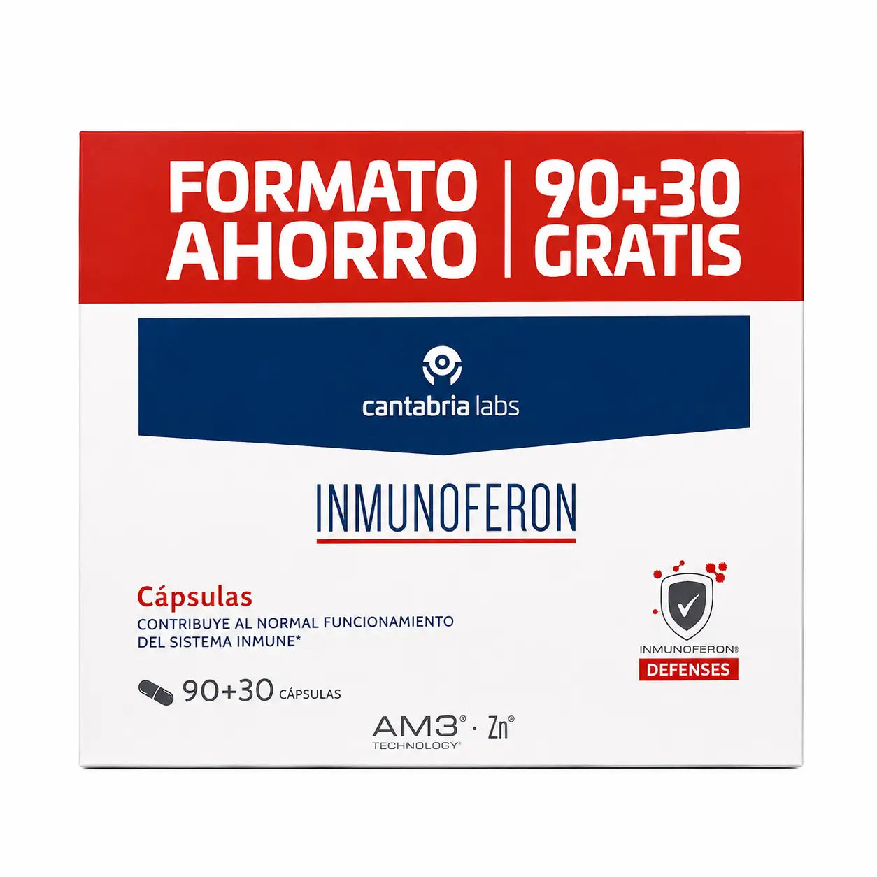 Inmunoferon Formato risparmio, 90+30 capsule