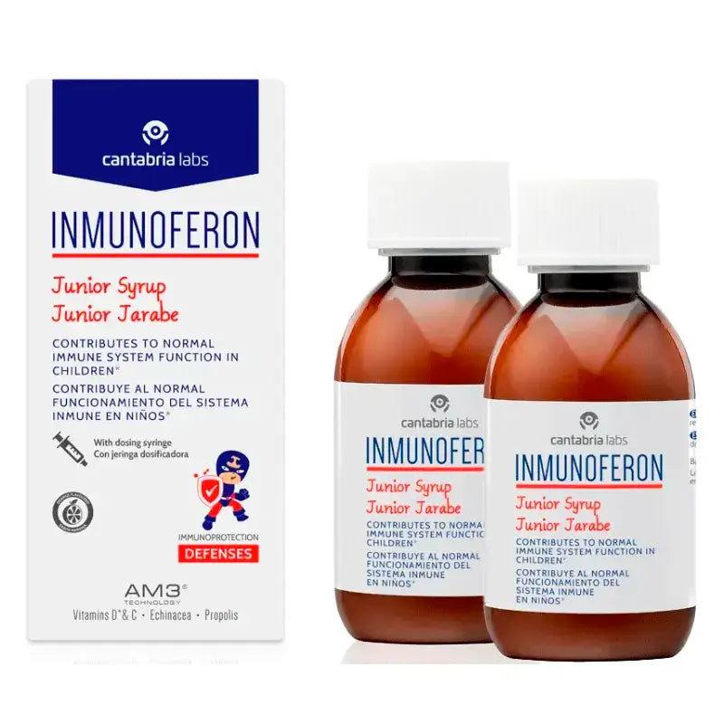 Inmunoferon Junior Sciroppo Confezione da 2 x 150 ml