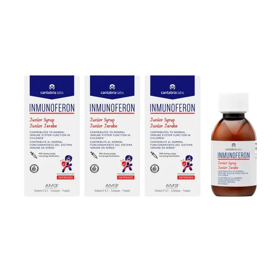INMUNOFERON Junior Sciroppo Confezione 3 x 150 ml