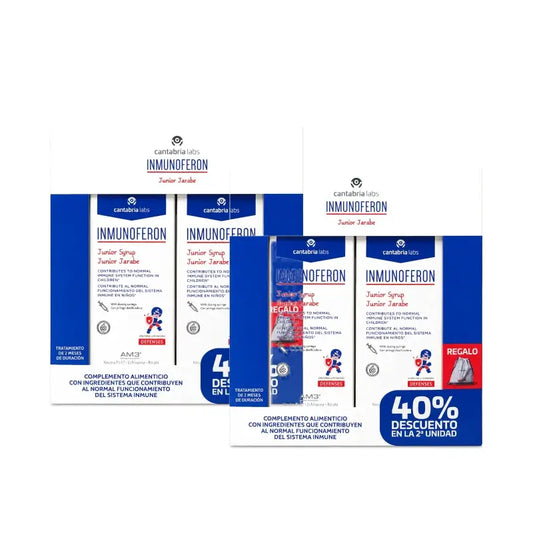 Inmunoferon Junior Sciroppo, 150 ml, confezione da 2