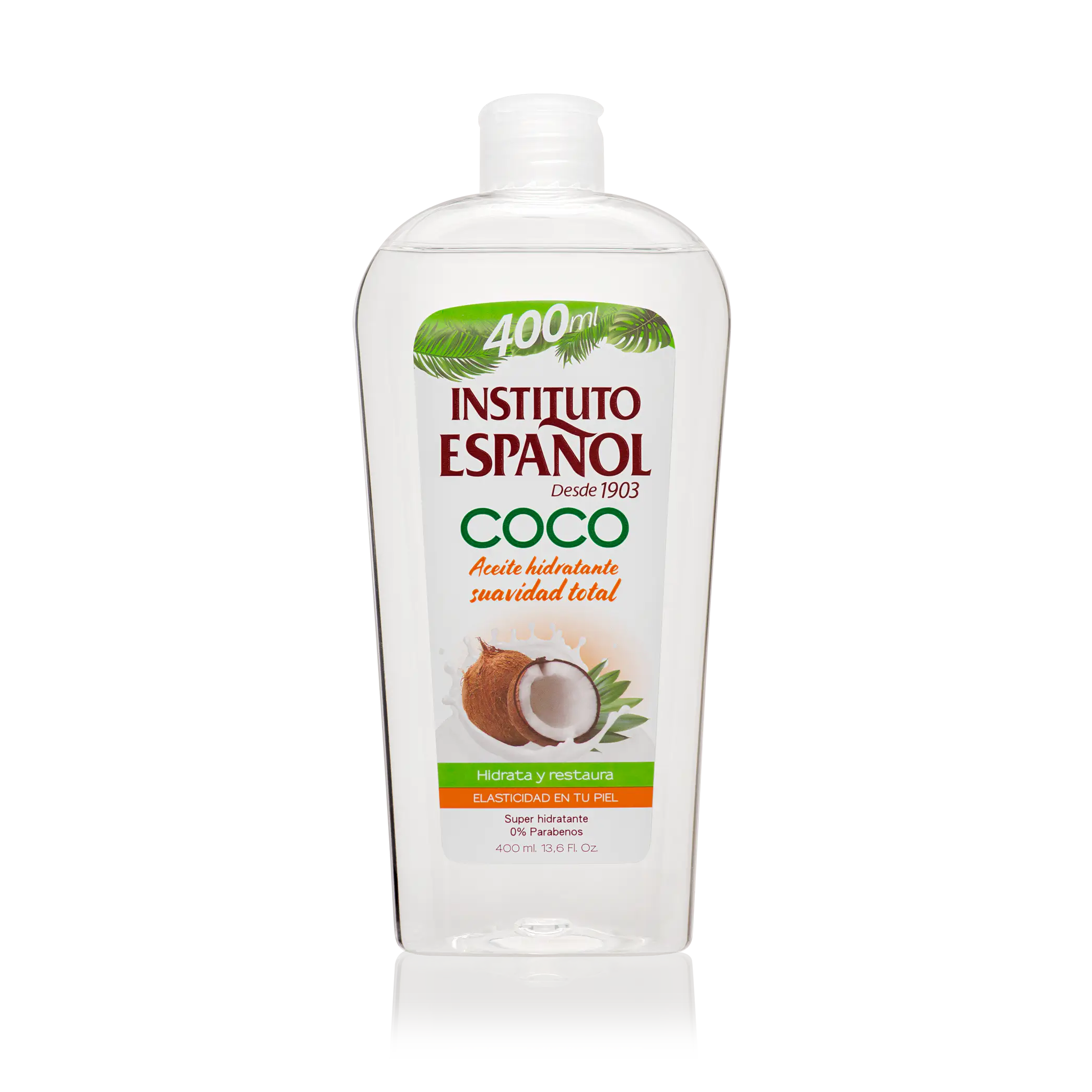 Instituto Español Olio di cocco per il corpo - 400 Ml.