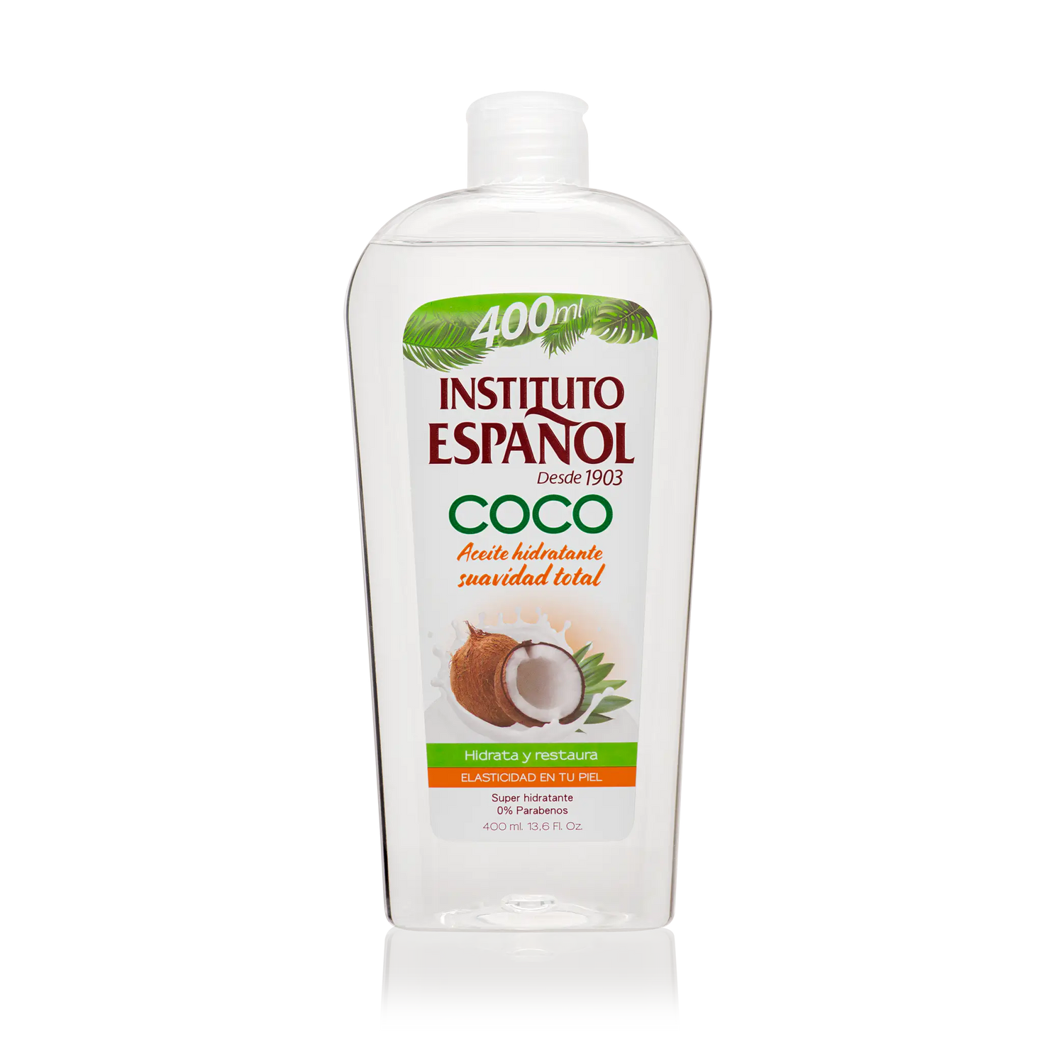 Instituto Español Olio di cocco per il corpo - 400 Ml.