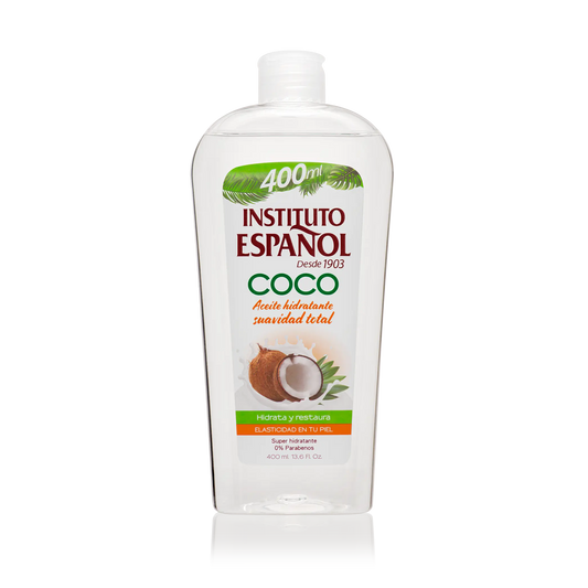 Instituto Español Olio di cocco per il corpo - 400 Ml.