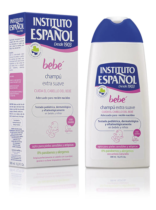 Instituto Español Shampoo Linea Baby Extra Delicato - 300 Ml.