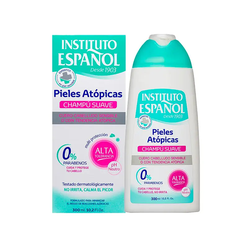 Instituto Español Shampoo per cute atopica , 300 ml
