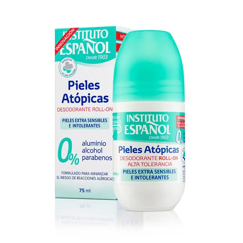 Instituto Español Deodorante per Pelle Atopica Roll On , 75 ml
