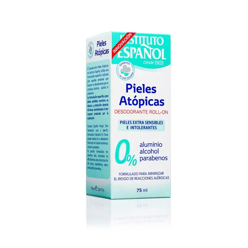 Instituto Español Deodorante per Pelle Atopica Roll On , 75 ml