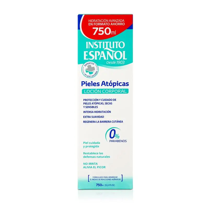 Instituto Español Erogatore di lozione per pelle atopica , 750 ml
