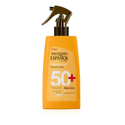 Instituto Español Protezione solare Aloe Vera Spf50+ Spray 300Ml