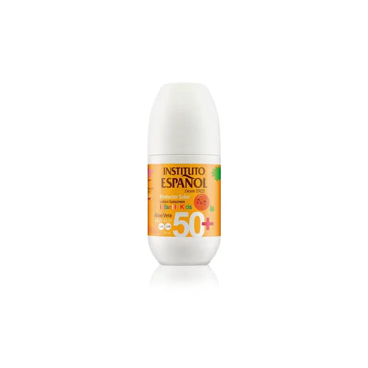 Instituto Español Roll On Protezione solare per bambini Roll On Spf50, 75 ml