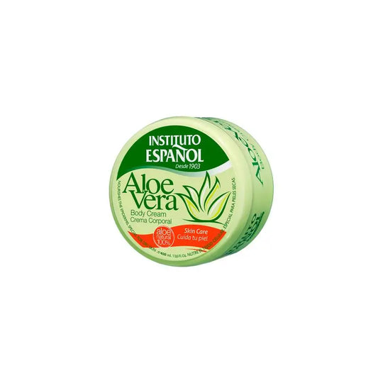 Barattolo di crema all'aloe Instituto Español, 400 ml