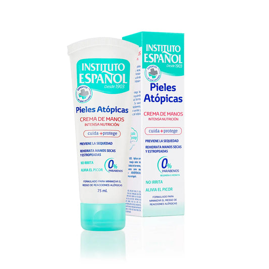Instituto Español Crema per le mani per pelli atopiche in tubetto 75 Ml