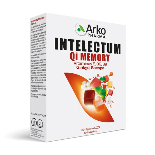 Arkopharma Intelectum Memory, 30 capsule