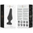 Giocattoli anali intensi Plug anale Pipo L Silicone Nero 13 Cm