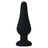 Giocattoli anali intensi Plug anale Pipo M Silicone Nero 11 Cm