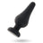 Giocattoli anali intensi Plug anale Pipo M Silicone Nero 11 Cm