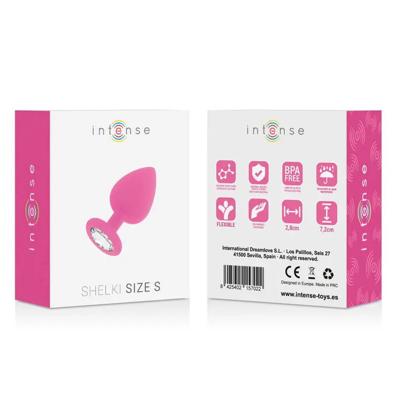 Giocattoli anali intensi Shelki S Plug anale fucsia
