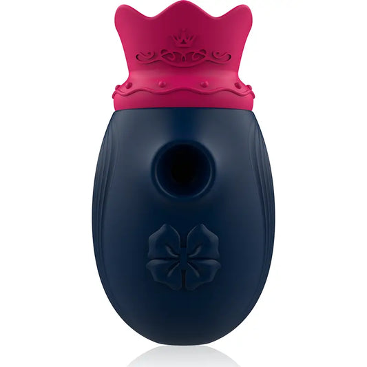 Intense Couples Toys Stimolatore del clitoride 10 modalità di aspirazione e di leccaggio - Blu