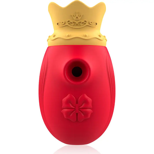Intense Couples Toys Stimolatore del clitoride 10 modalità di aspirazione e leccamento - rosso