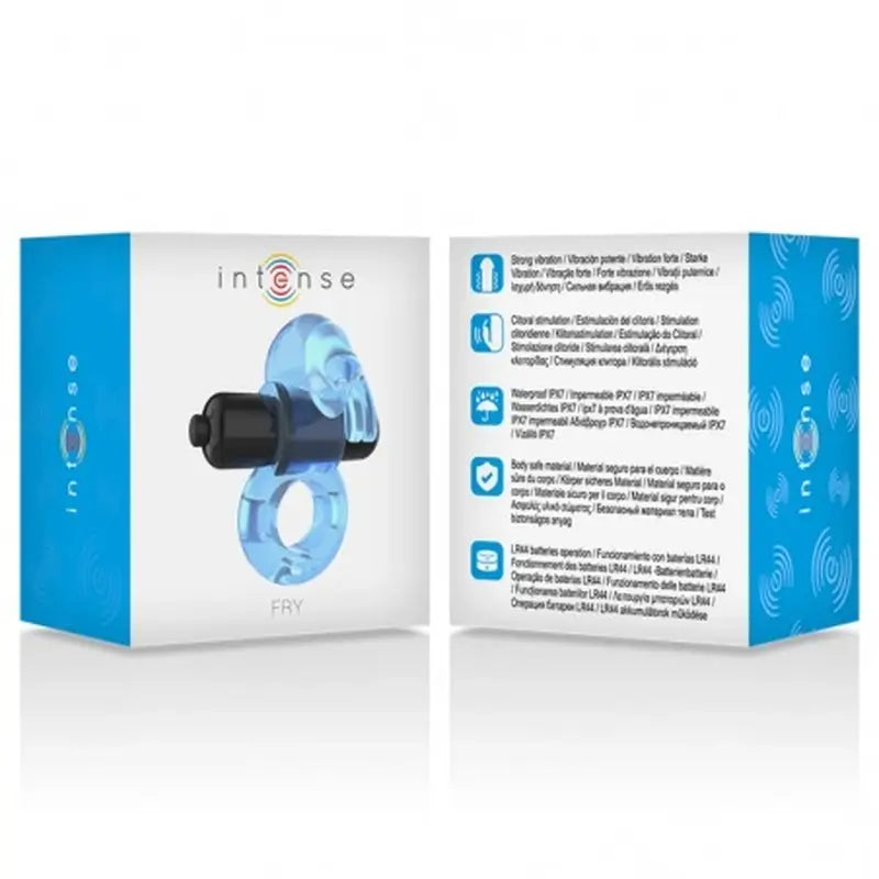 Intense Couples Toys Fry Anello Vibrante Blu