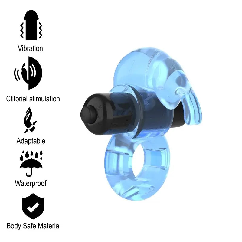 Intense Couples Toys Fry Anello Vibrante Blu