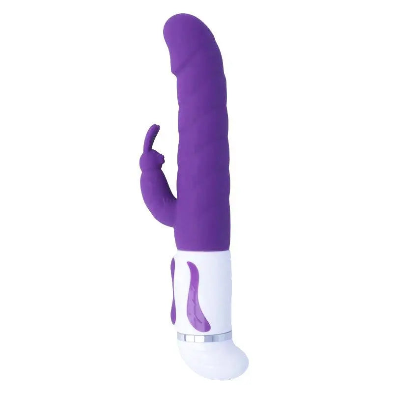 Intenso Giocattoli di Coppia Vibratore Rotatore Silicone Lila