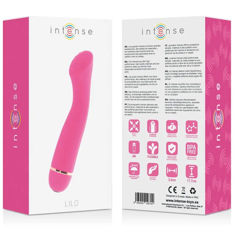 Intense Fun Lilo 20 Speeds Silicone Rosa
