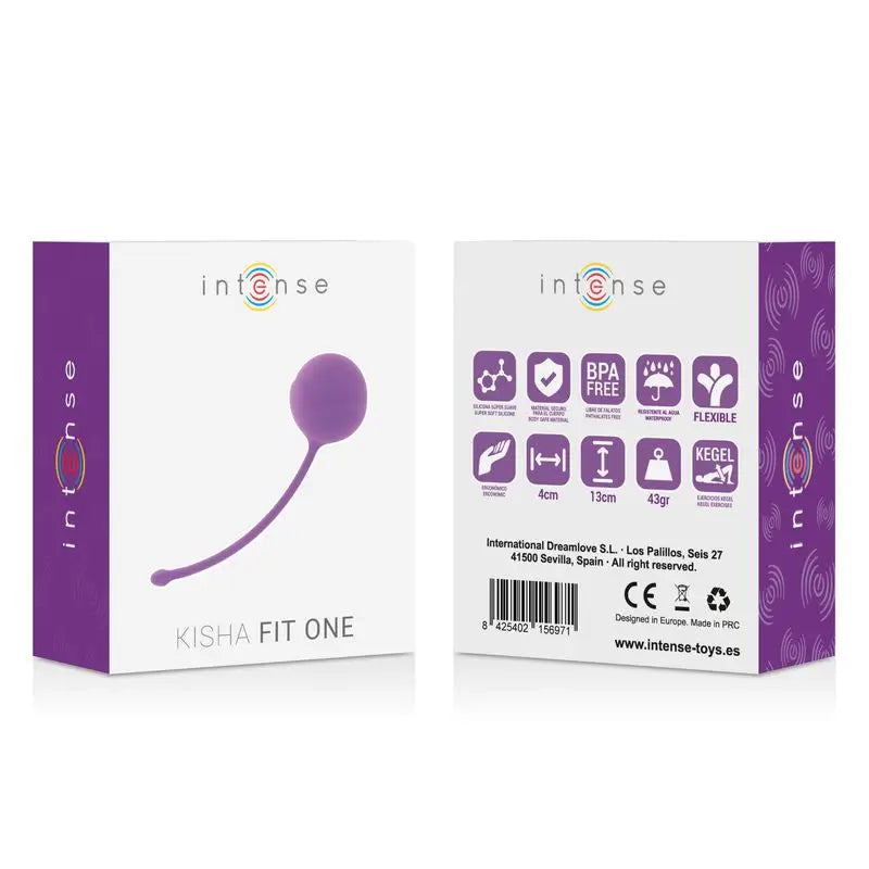 Intensa Salute e Divertimento Kisha Fit One Silicone Kegel Viola