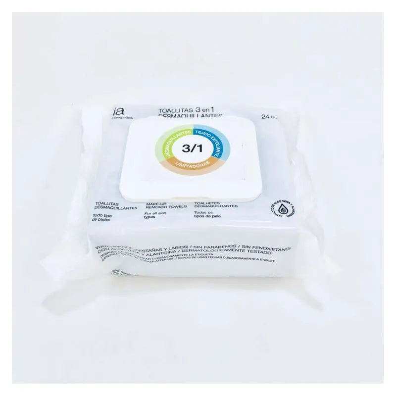 Interapothek Salviette struccanti 3 in 1, 24 unità