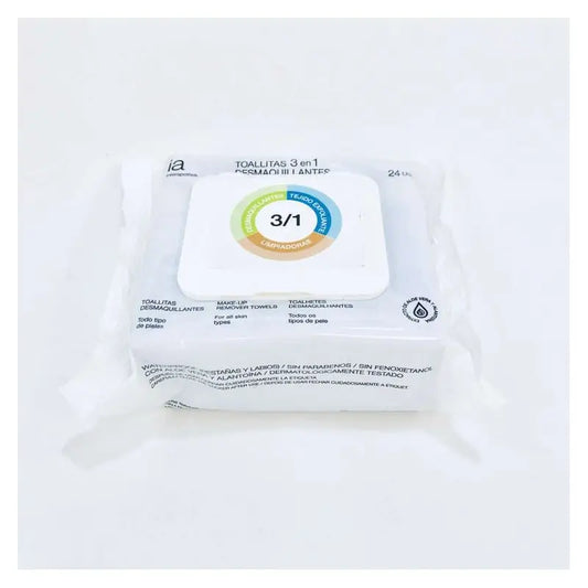 Interapothek Salviette struccanti 3 in 1, 24 unità
