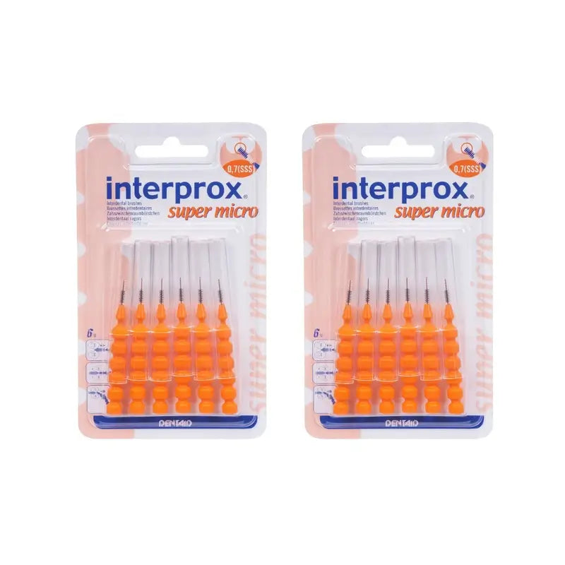 Interprox Spazzolino Interproximal Super Micro, 2X6 unità