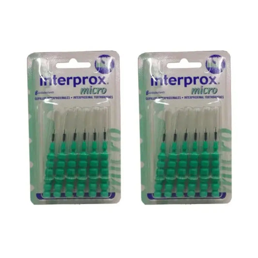 Spazzolino Interprox Micro Interproximal, 2X6 unità