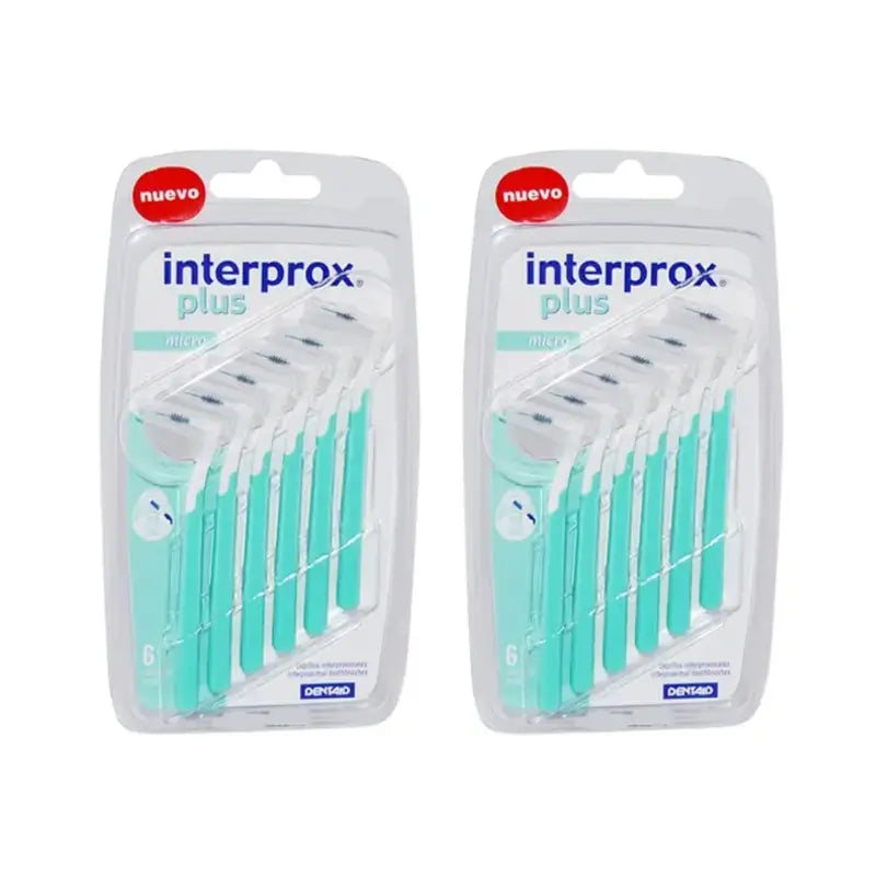 Interprox Plus Microspazzolino interprossimale, confezione da 2X6 unità
