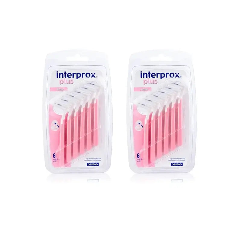 Interprox Plus Nano Spazzolino Interprossimale, 2X6 Unità