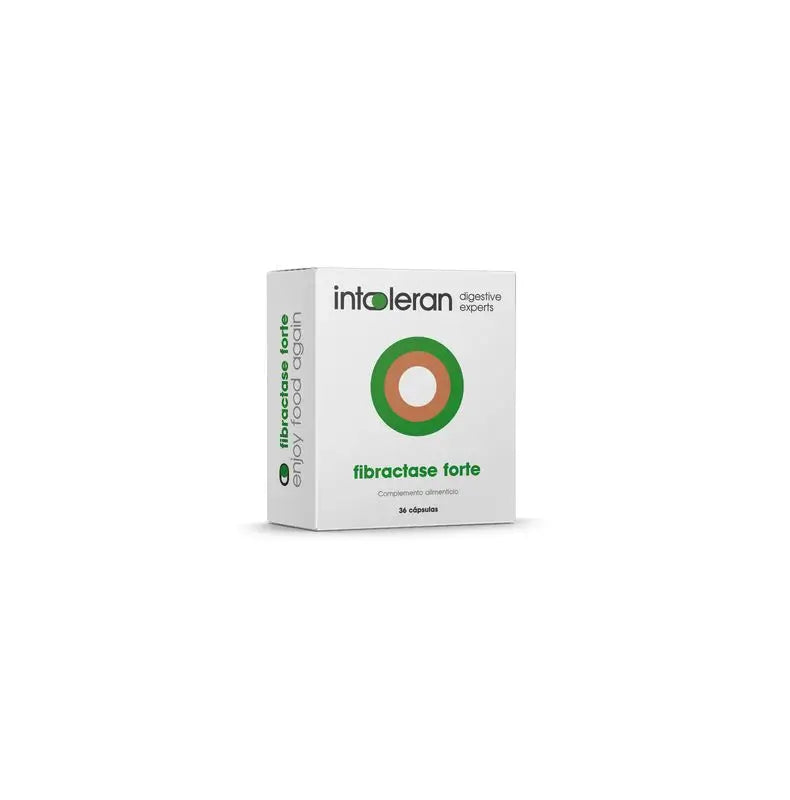 Intoleran Integratore alimentare Fibractase Forte , 36 capsule